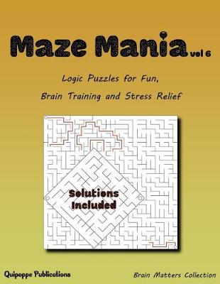 Book cover for Maze Mania Vol 6