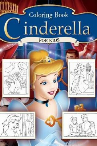 Cover of Cinderella Coloring Book for Kids