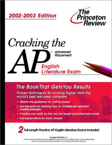 Cover of Cracking the AP English Literature, 2002-2003 Edition