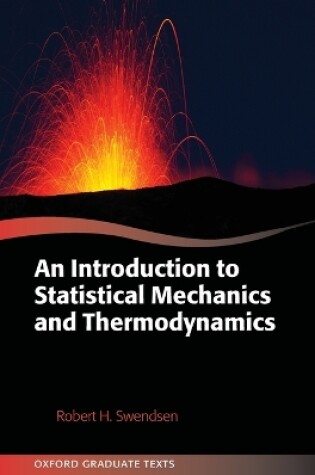 Cover of An Introduction to Statistical Mechanics and Thermodynamics