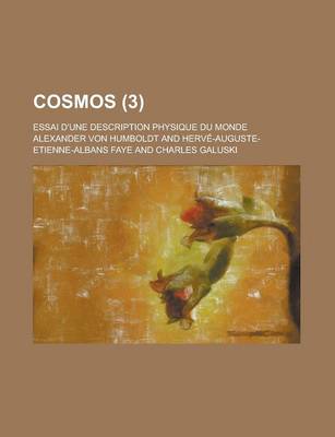 Book cover for Cosmos; Essai D'Une Description Physique Du Monde (3)