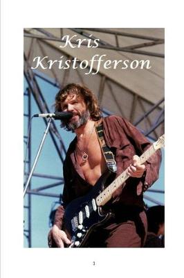 Book cover for Kris Kristofferson