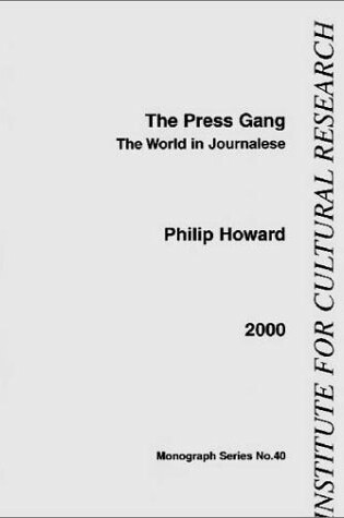 Cover of The Press Gang