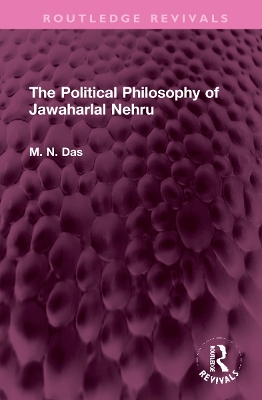 Cover of The Political Philosophy of Jawaharlal Nehru