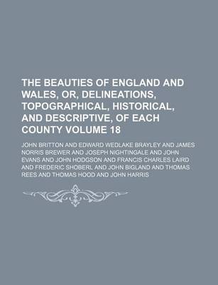 Book cover for The Beauties of England and Wales, Or, Delineations, Topographical, Historical, and Descriptive, of Each County Volume 18