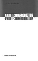 Cover of Architectu-Re-Production