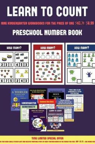 Cover of Preschool Number Book (Learn to count for preschoolers)