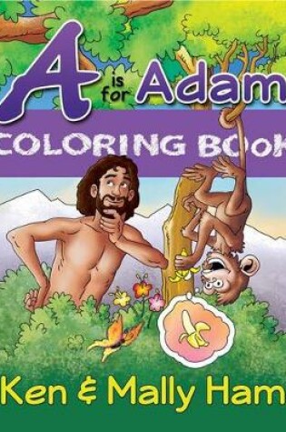 Cover of A is for Adam Coloring Book