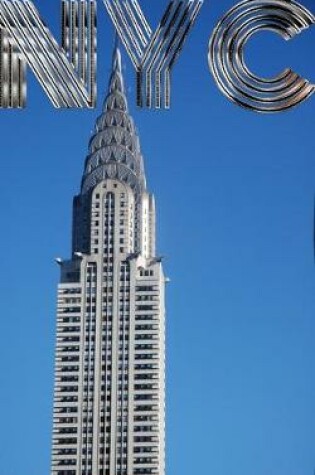 Cover of Chrysler Building New York City Writing journal