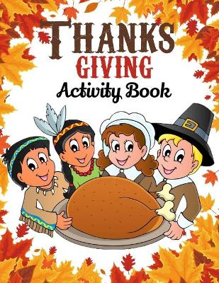 Book cover for Thanksgiving Activity Book