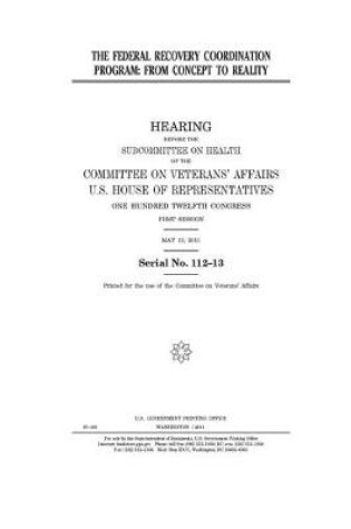 Cover of The Federal Recovery Coordination Program