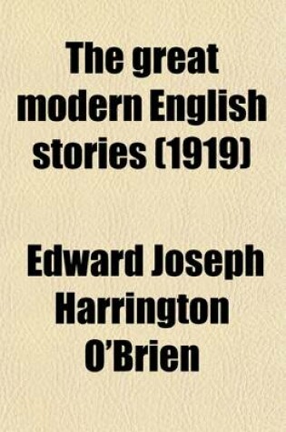 Cover of The Great Modern English Stories; An Anthology