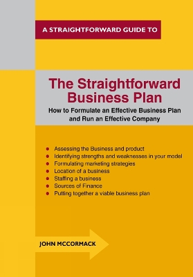 Book cover for The Straightforward Business Plan