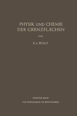 Book cover for Physik und Chemie der Grenzflächen