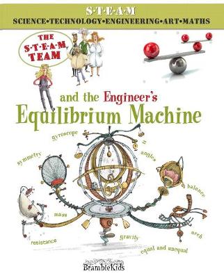 Book cover for The Steam Team and the Engineer's Equilibrium Machine