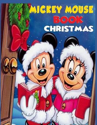 Book cover for Mickey Mouse Book Christmas.