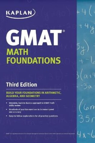 Cover of Kaplan GMAT Math Foundations