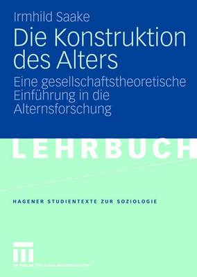 Book cover for Die Konstruktion des Alters