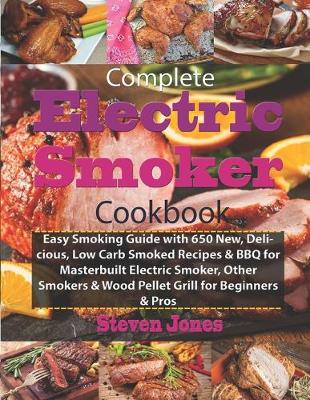 Book cover for Complete Electric Smoker Cookbook