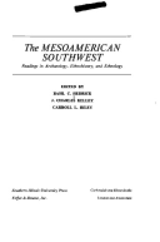 Cover of The Meso-american Southwest