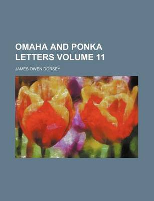 Book cover for Omaha and Ponka Letters Volume 11