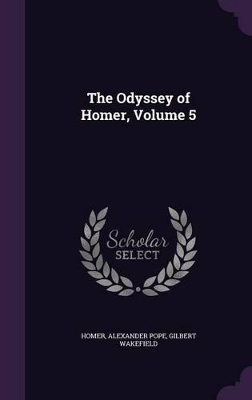 Book cover for The Odyssey of Homer, Volume 5