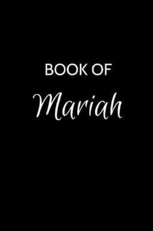 Cover of Book of Mariah