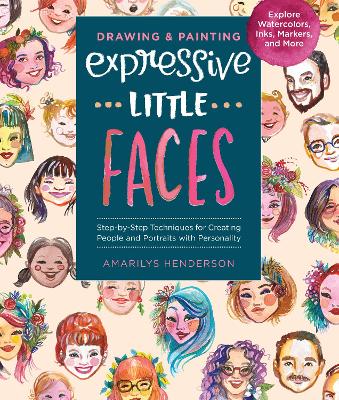 Book cover for Drawing and Painting Expressive Little Faces