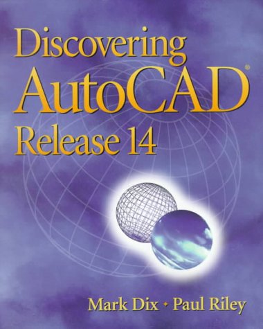Book cover for Discovering AutoCAD, Release 14