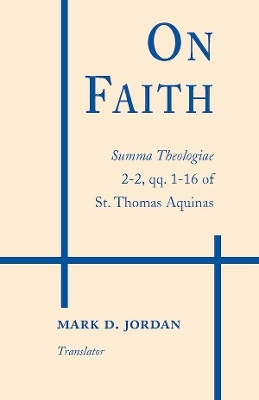 Book cover for On Faith