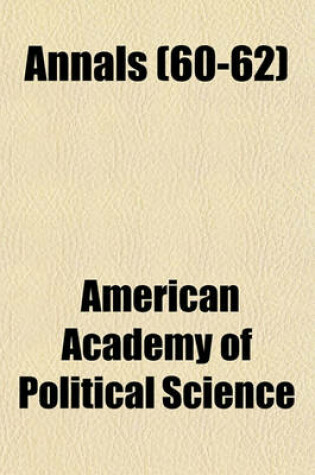 Cover of Annals (60-62)