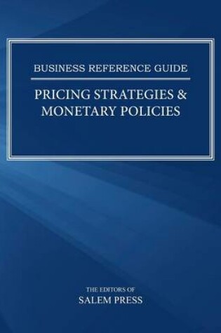 Cover of Pricing Strategies & Monetary Policies