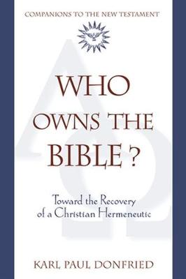 Book cover for Who Owns the Bible?