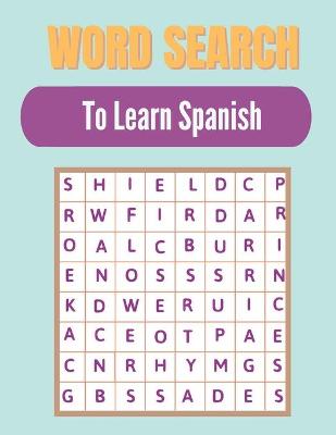 Book cover for Word search to Learn Spanish