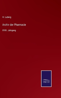 Book cover for Archiv der Pharmacie