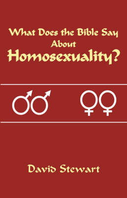 Book cover for What Does the Bible Say about Homosexuality?