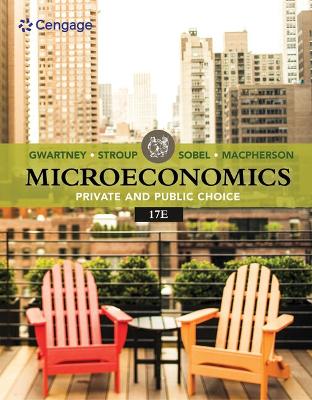 Book cover for Mindtap for Gwartney/Stroup/Sobel/Macpherson's Microeconomics: Private and Public Choice, 1 Term Printed Access Card