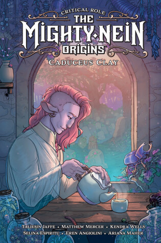 Book cover for Critical Role: The Mighty Nein Origins -- Caduceus Clay