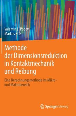 Book cover for Methode Der Dimensionsreduktion in Kontaktmechanik Und Reibung