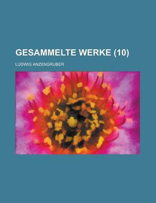 Book cover for Gesammelte Werke (10)