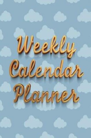 Cover of Weekly Calendar Planner - 70 Weeks - (8.5 X 11) - Blue Cloud Design