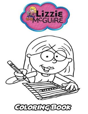 Book cover for Lizzie McGuire Coloring Book