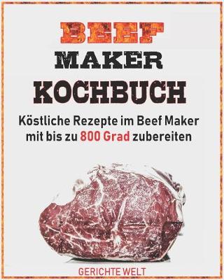 Book cover for Beef Maker Kochbuch