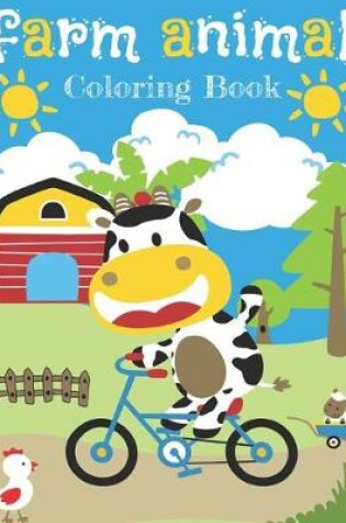 Cover of Farm Animal Coloring Book