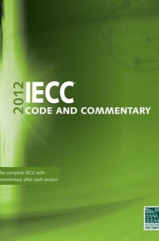 Cover of 2012 International Energy Conservation Code Commentary