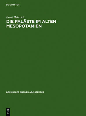 Cover of Die Pal ste Im Alten Mesopotamien