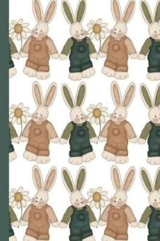 Cover of Notebook - Bunnies with Daisy