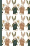 Book cover for Notebook - Bunnies with Daisy