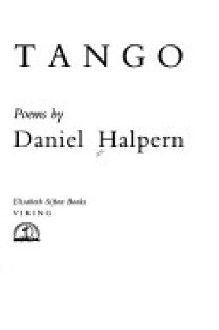 Cover of Tango