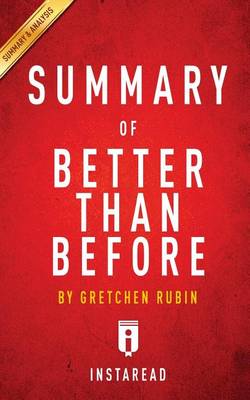 Book cover for Summary of Better Than Before